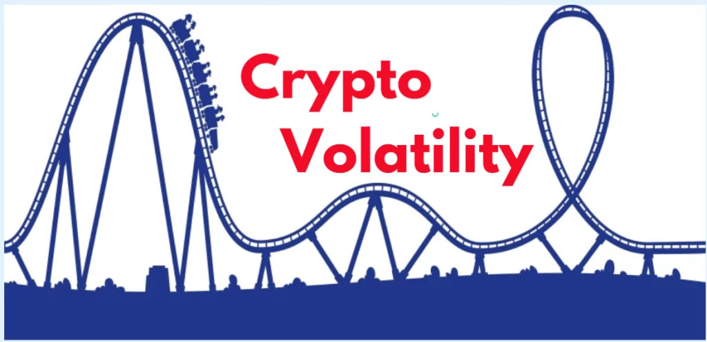 Top 5 eniten kryptovaluutta volatiliteetti