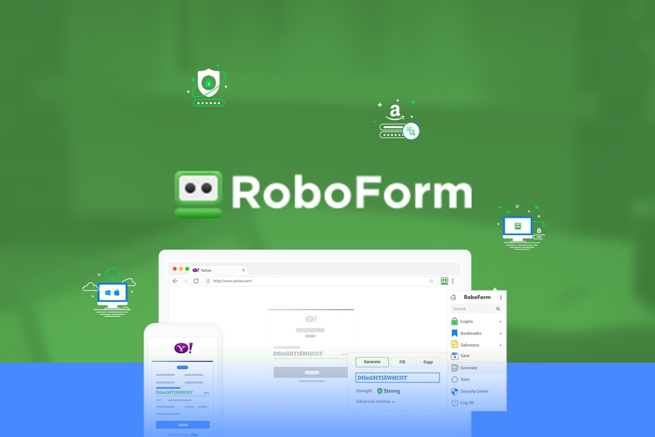 RoboForm - äärimmäinen lomakkeiden täyttötyökalu

