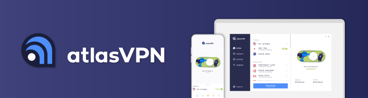 Atlas VPN - ilmainen kokeiluversio VPN
