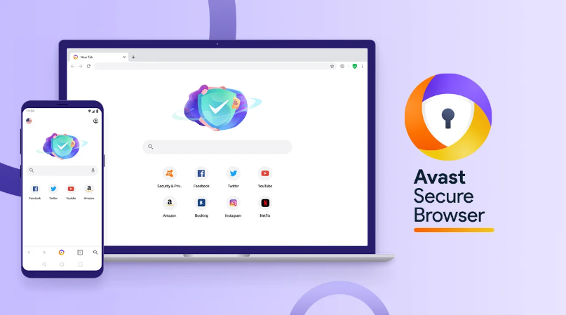 Avast Secure Browser -mainosten esto iPhonelle ja iPadille
