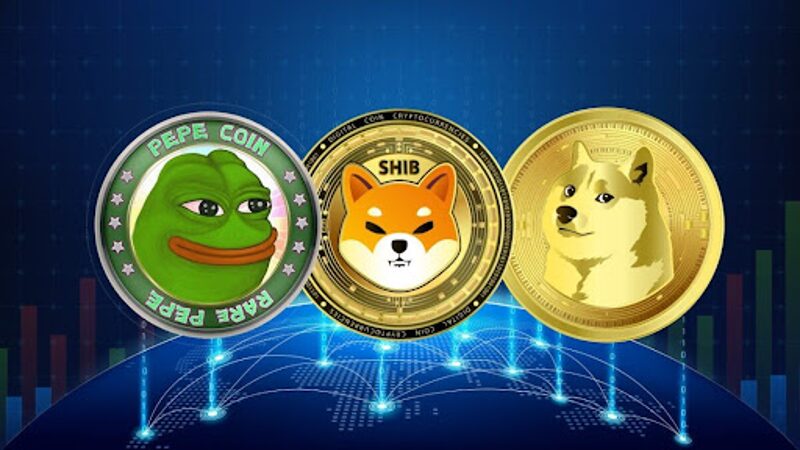 Bitcoin Surge Sparks Meme Coin Mania: DOGE, PEPE & SHIB johtavat!