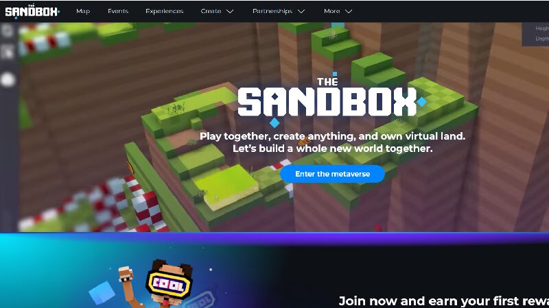 Sandbox-lohkoketjupelin-kehitysyhtiö
