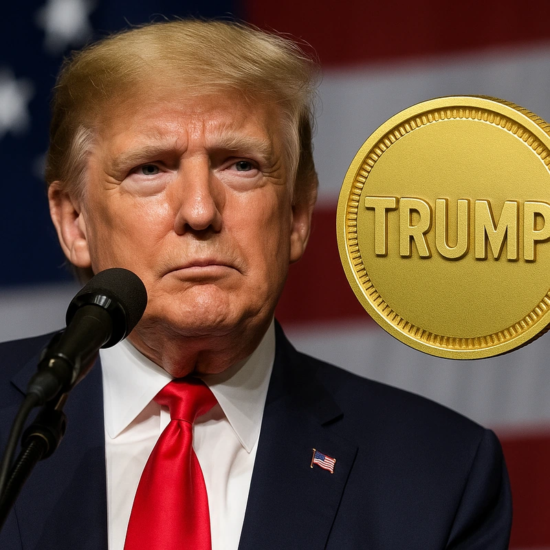 Donald Trump puhuu $TRUMP-tokenin tuotoista