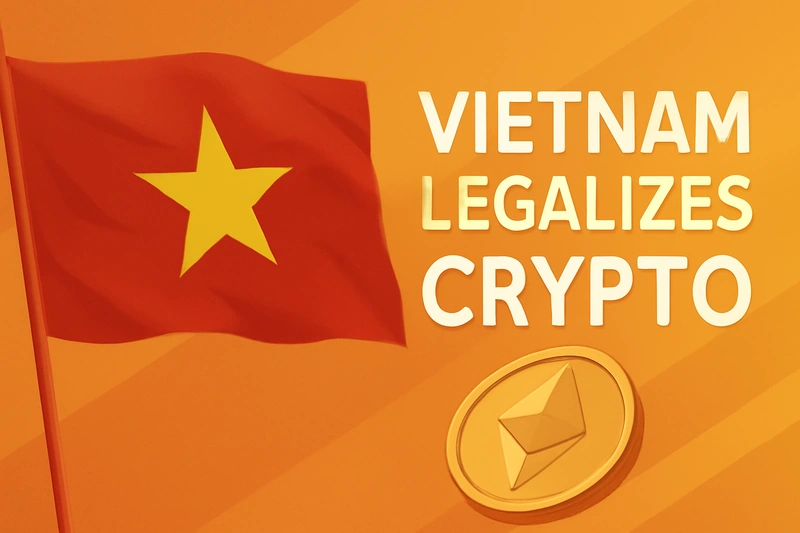 Vietnam laillistaa kryptovaluutat: uusi laki asettaa säännöt digitaalisille varoille